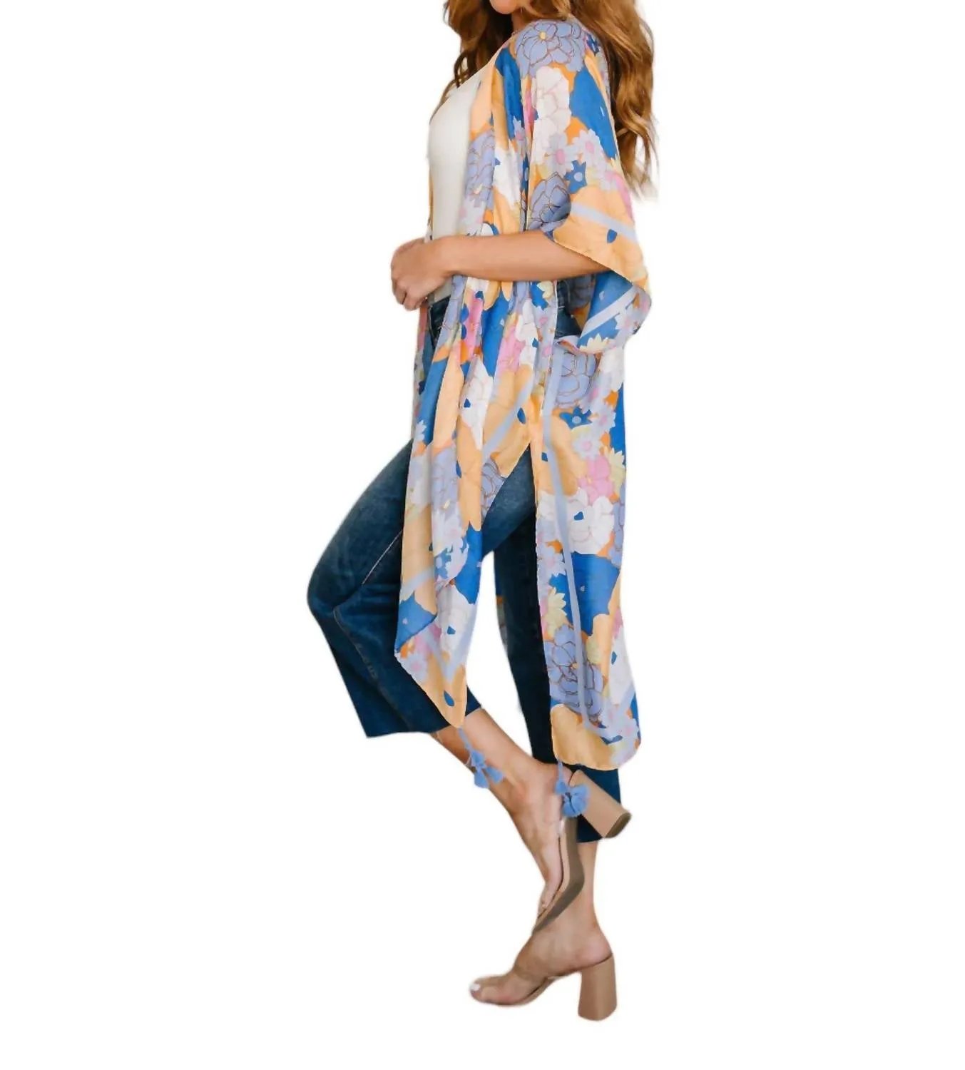 123 Amore - Island Living Floral Kimono!