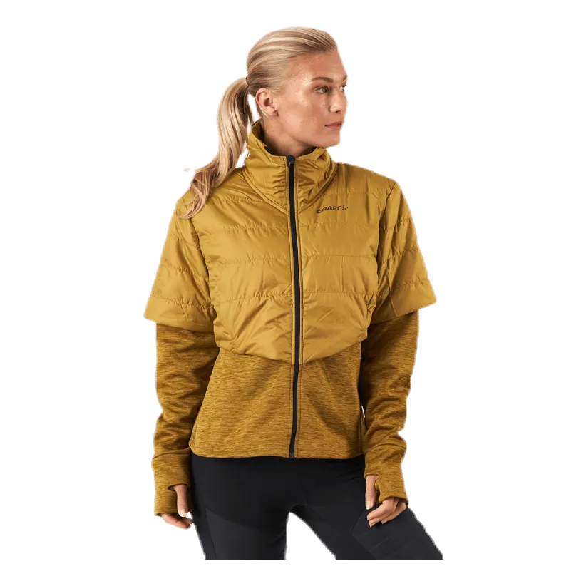 ADV Warm Padded Jkt Black/Yellow