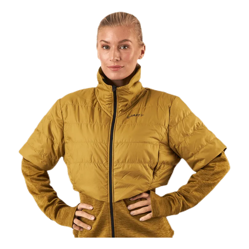 ADV Warm Padded Jkt Black/Yellow