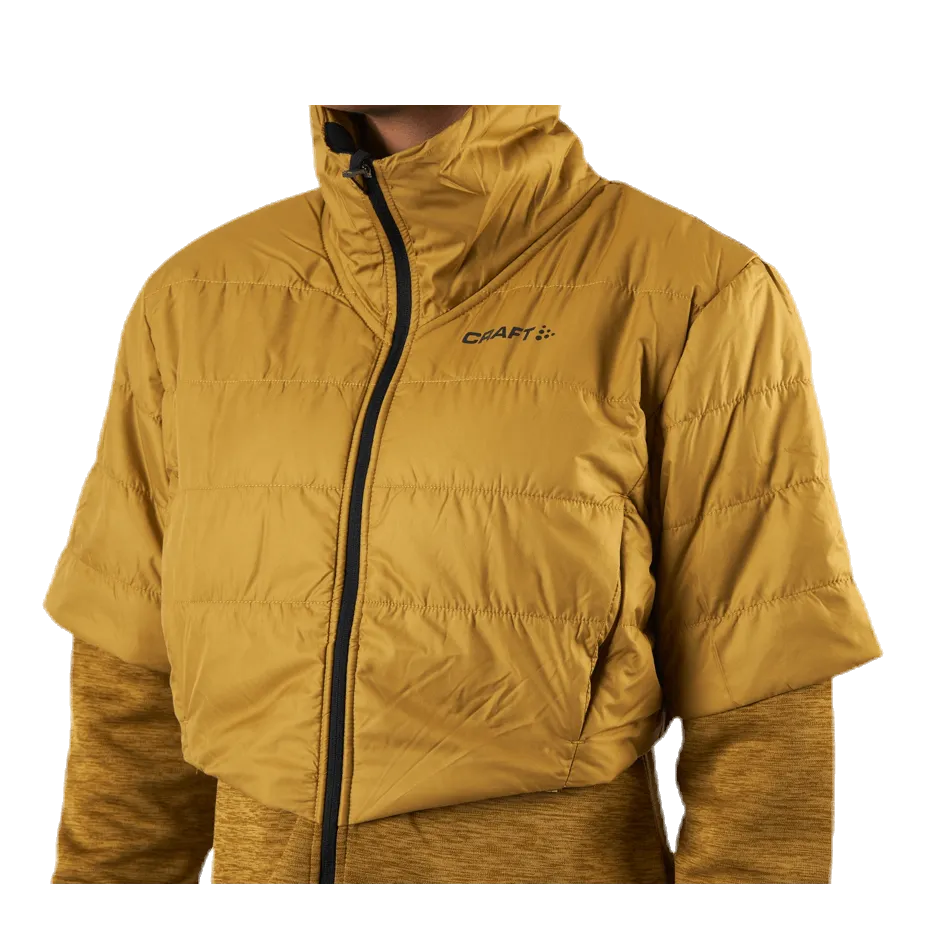 ADV Warm Padded Jkt Black/Yellow