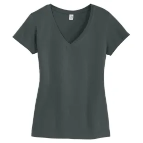 Alternative Women's Deep Charcoal Legacy V-Neck T-Shirt