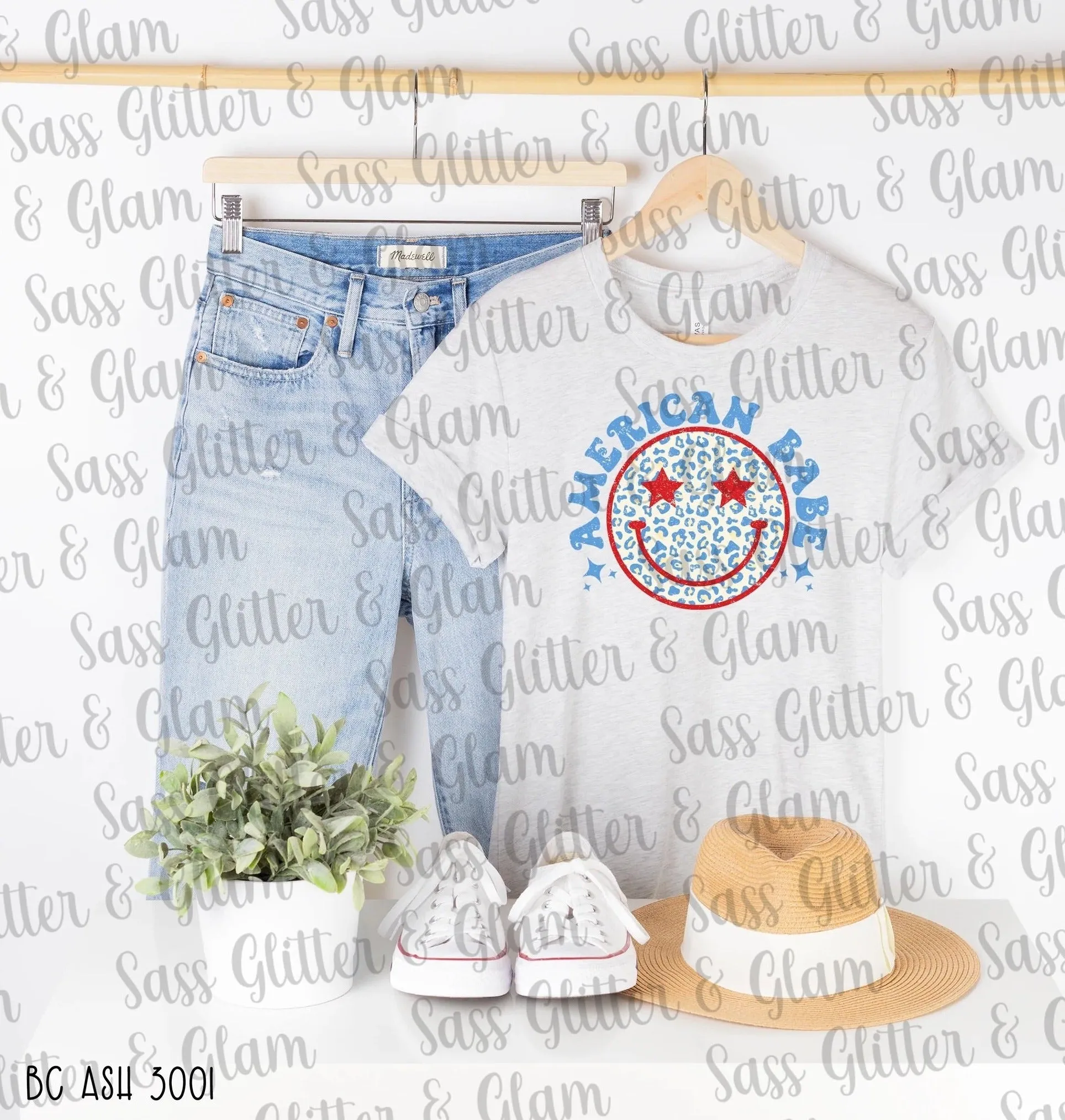 American babe retro leopard