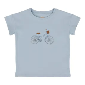 Analogie Bike Boys T-Shirt - Light Blue (Graphic Denim Collection)