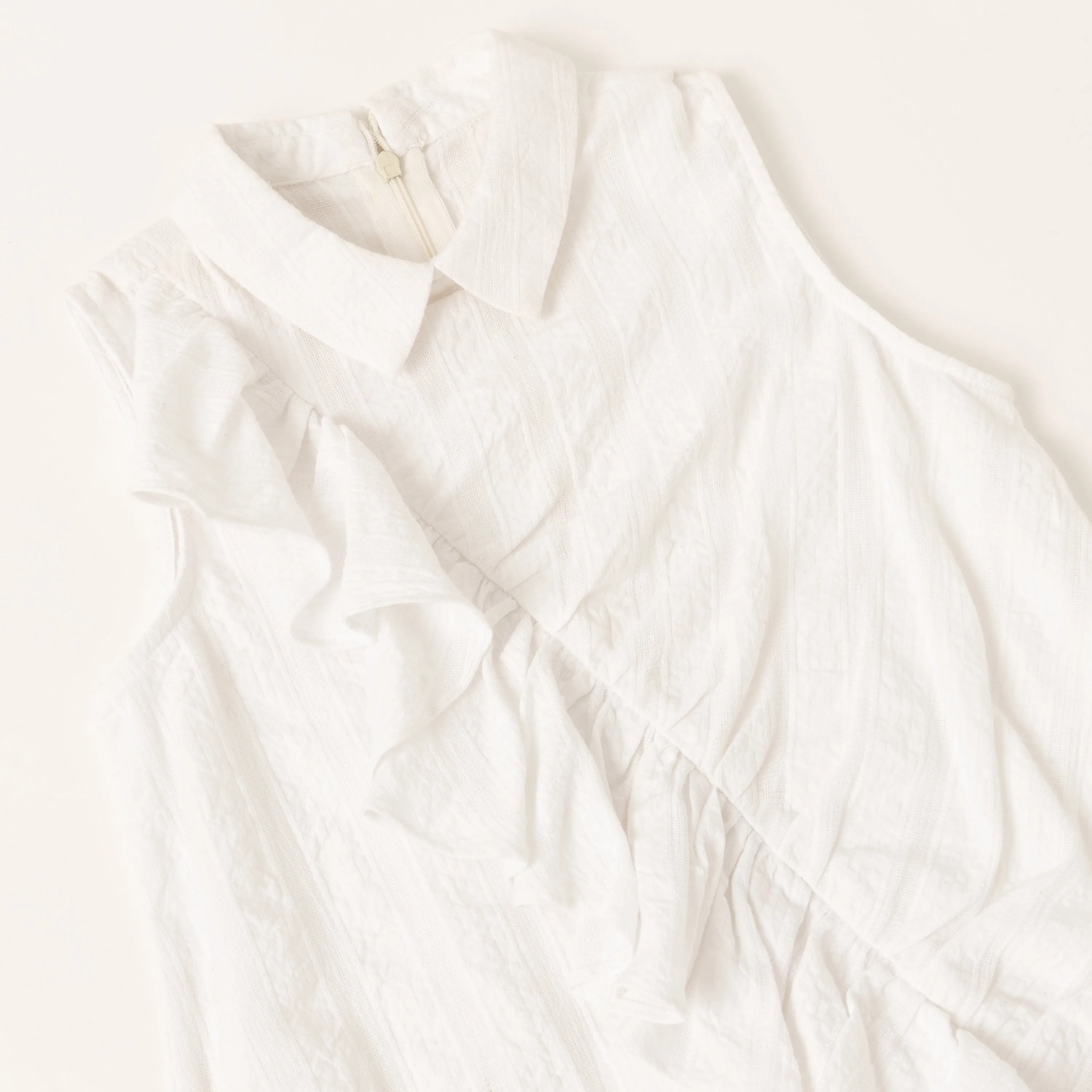 Asymmetrical Ruffle Top