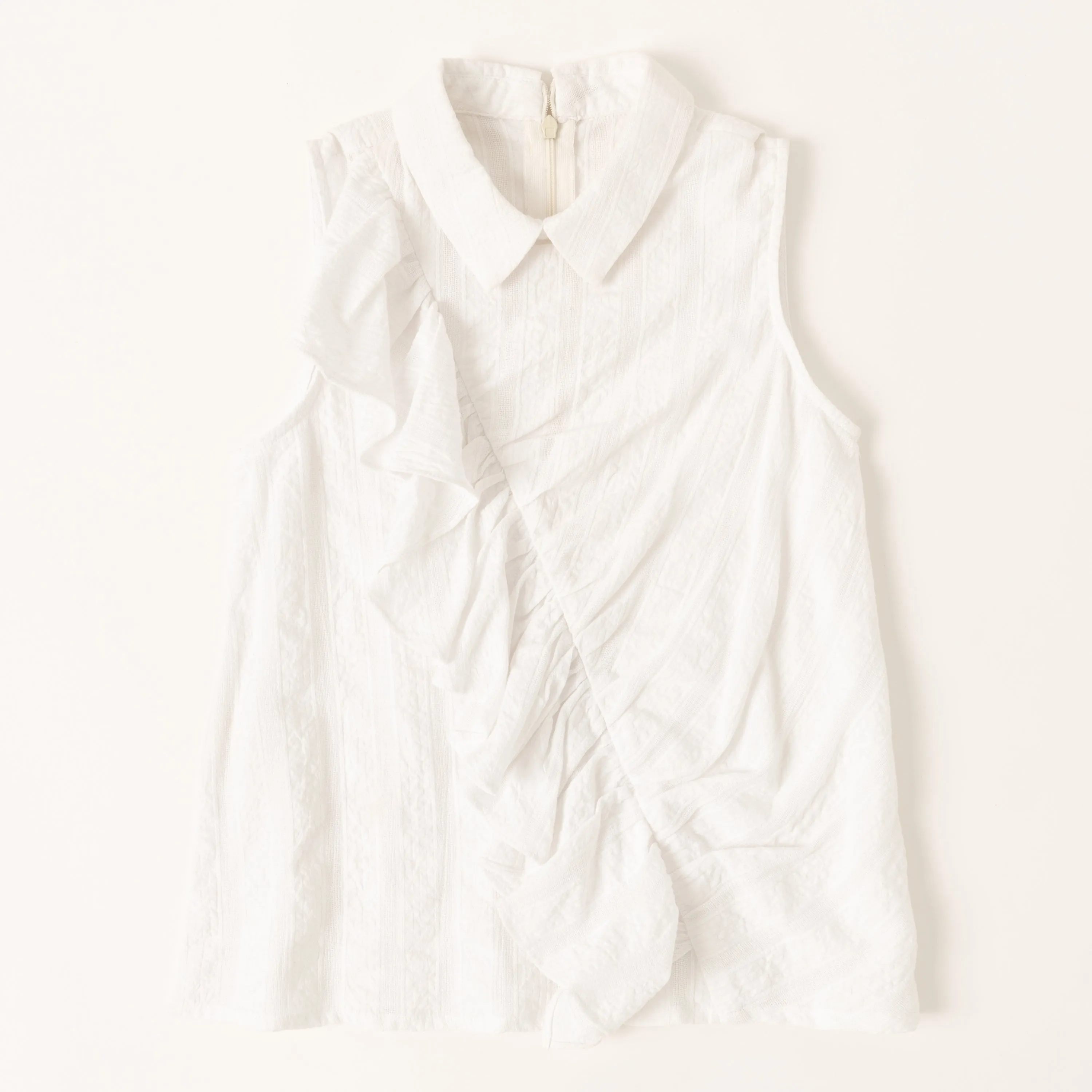 Asymmetrical Ruffle Top