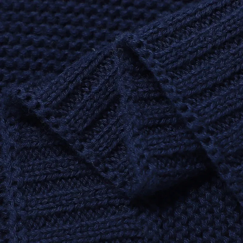 Baby Boy Navy Blue Blanket