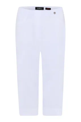 Bella 05 40cm Seersucker Trousers White