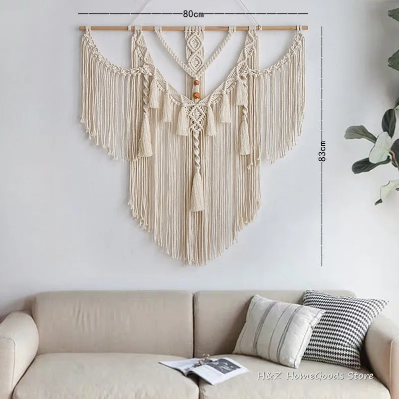 Boho Macrame Wall Tapestry