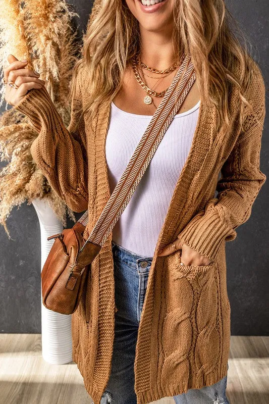 Cable Knit Cardigan
