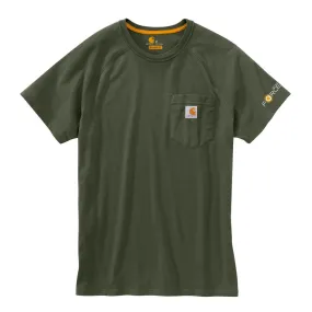 Carhartt Men's Moss Force Cotton S/S T-Shirt