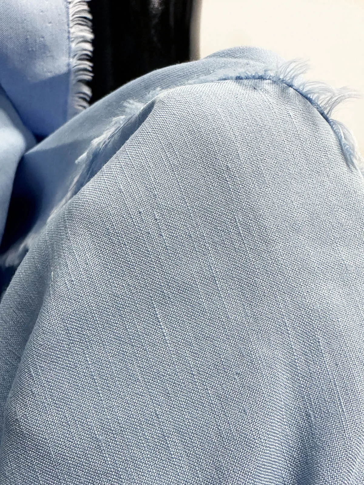 Chambray Linen Viscose Dupioni