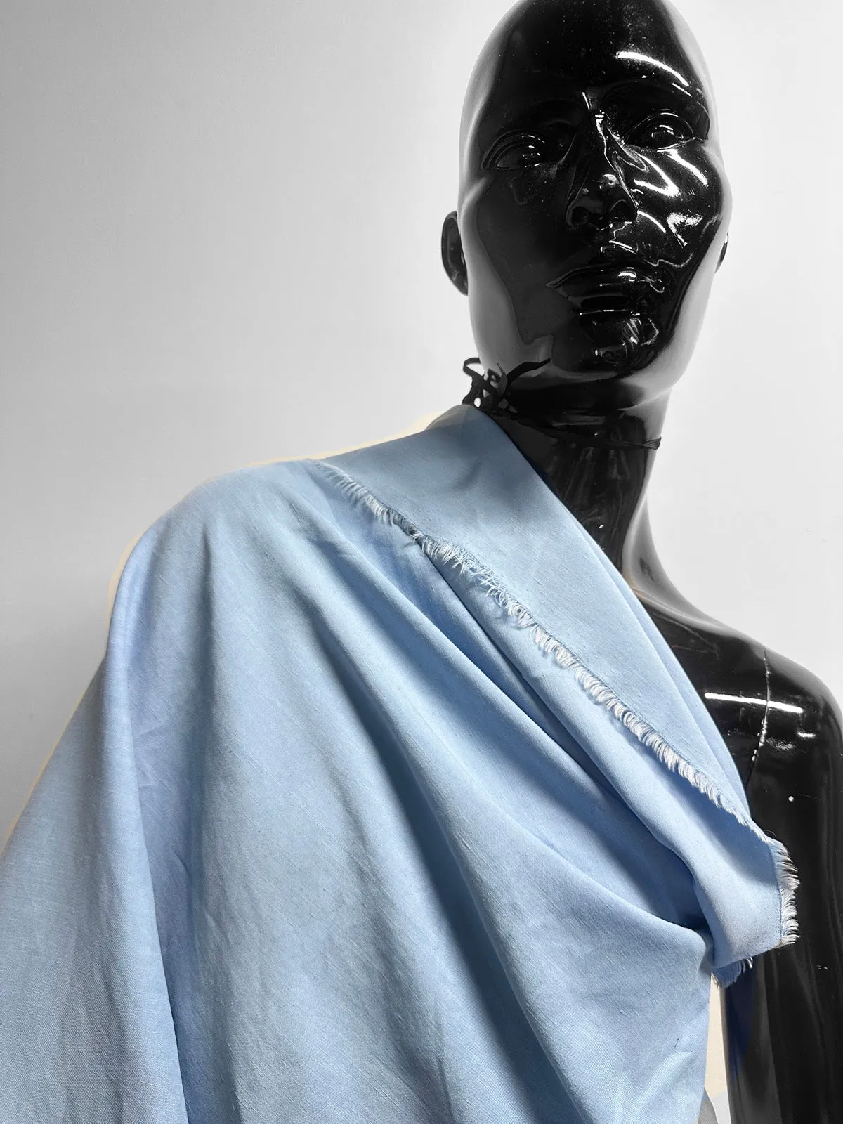 Chambray Linen Viscose Dupioni
