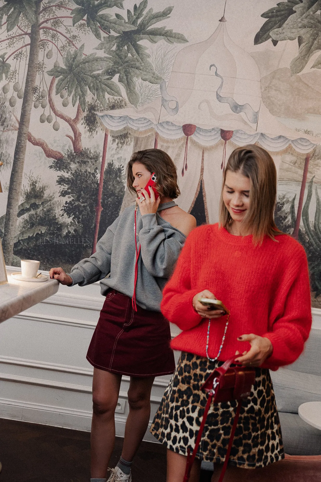 Chloe jumper red