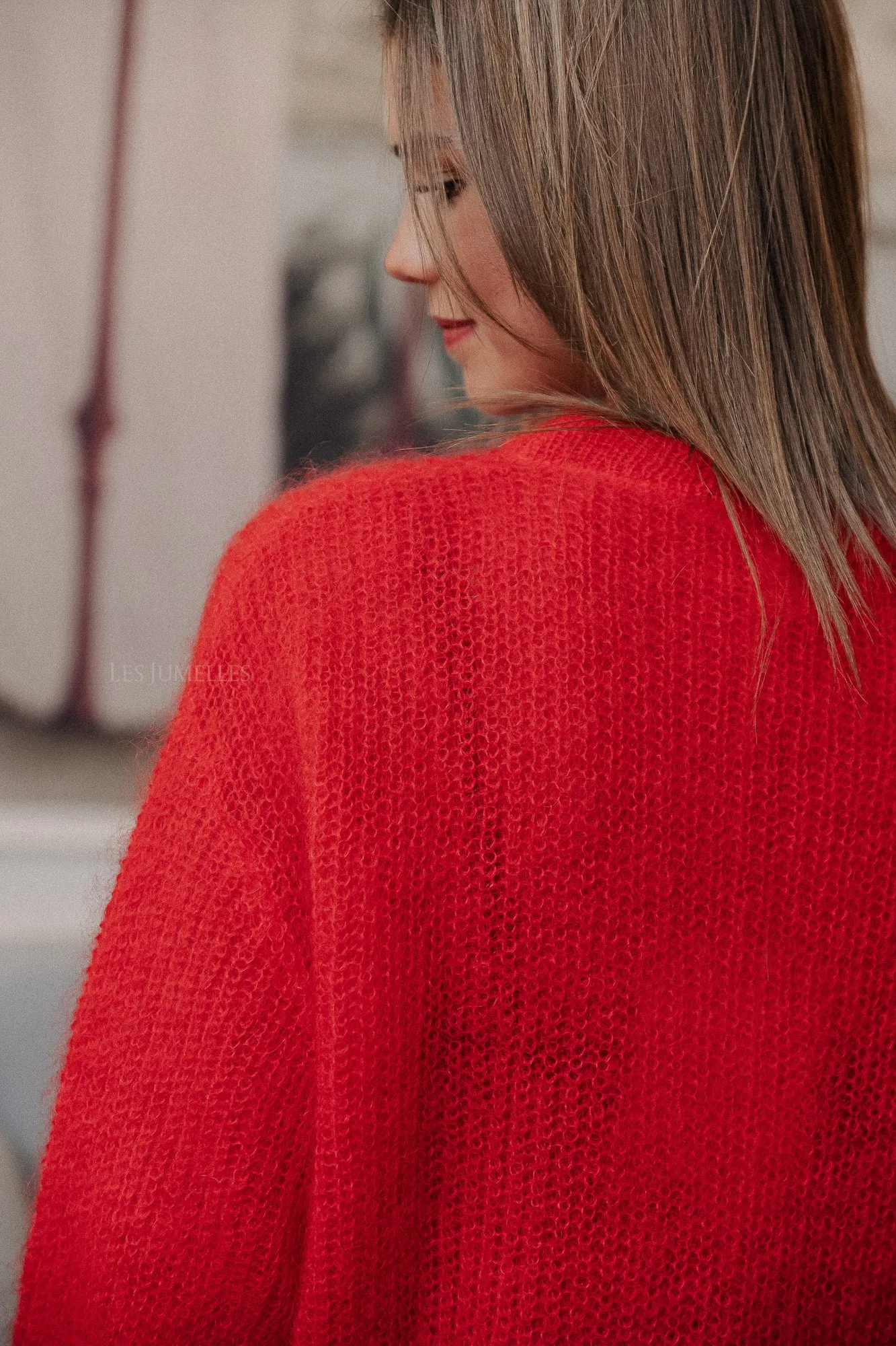 Chloe jumper red