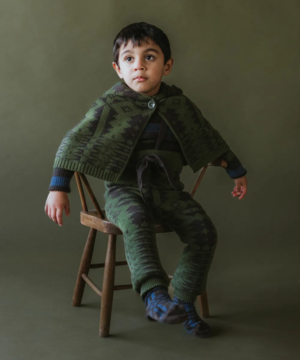 Eryri Pants - Monstera / Umber