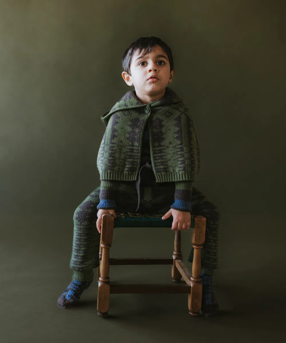 Eryri Pants - Monstera / Umber