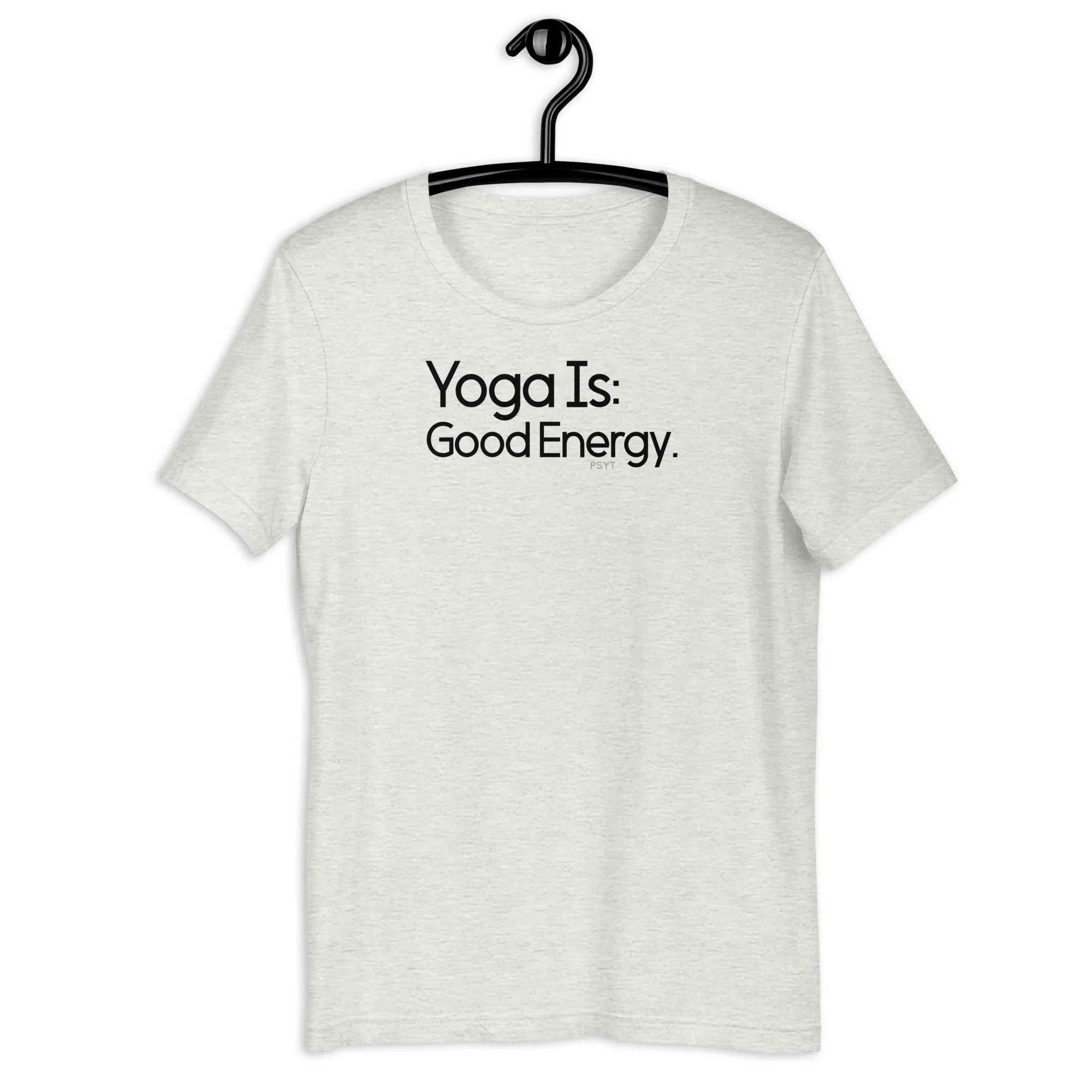 Fact: Yoga Is Good Energy Light Color Shirt