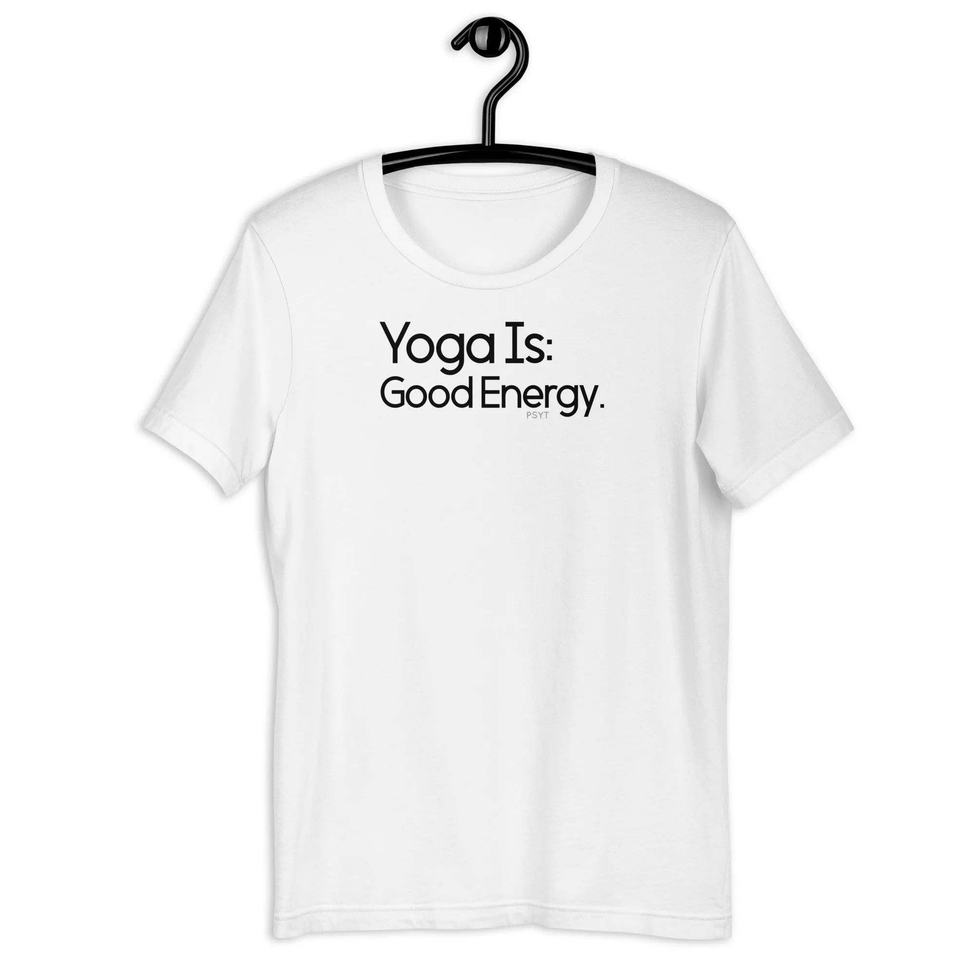 Fact: Yoga Is Good Energy Light Color Shirt