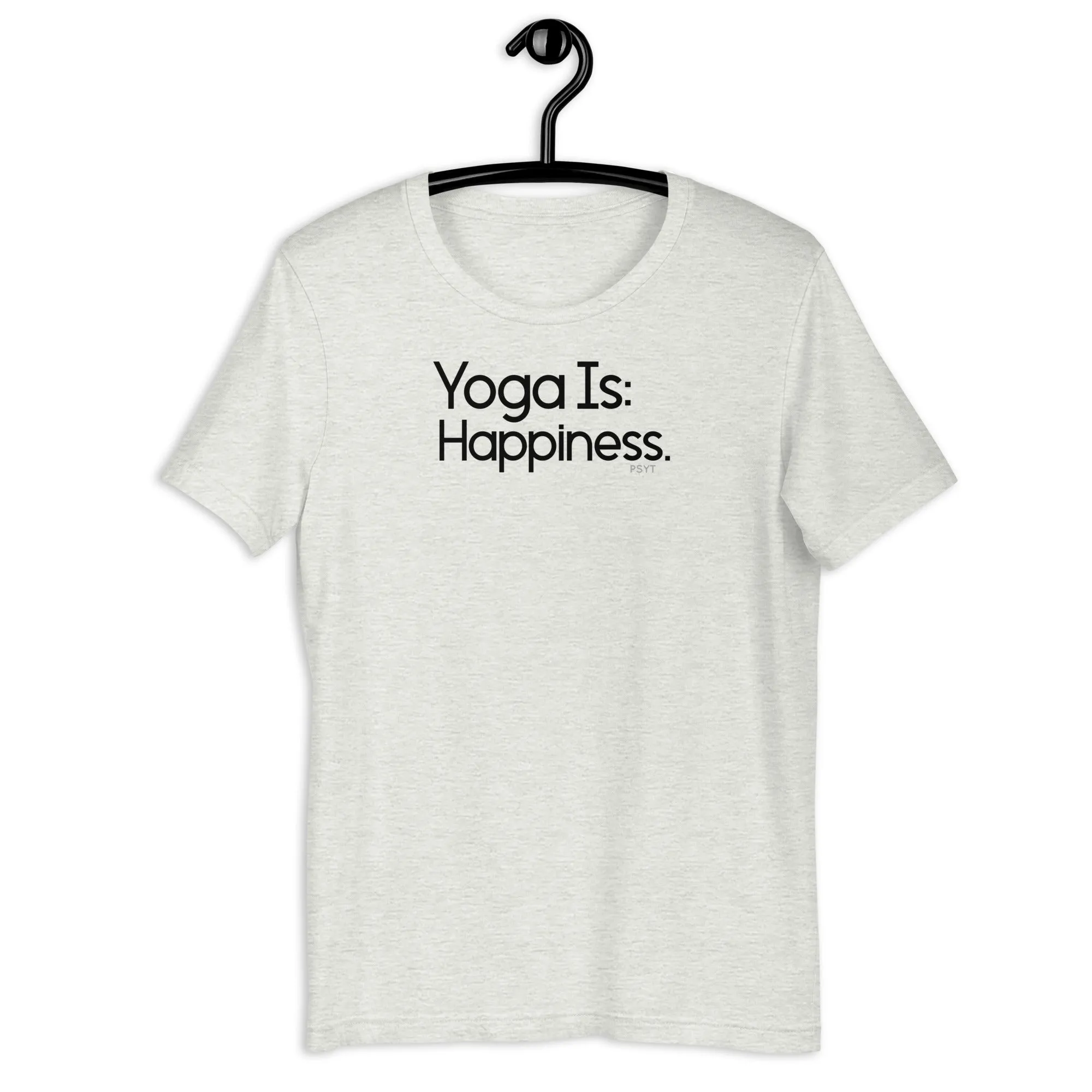 Fact: Yoga Is Happiness Light Color Shirt
