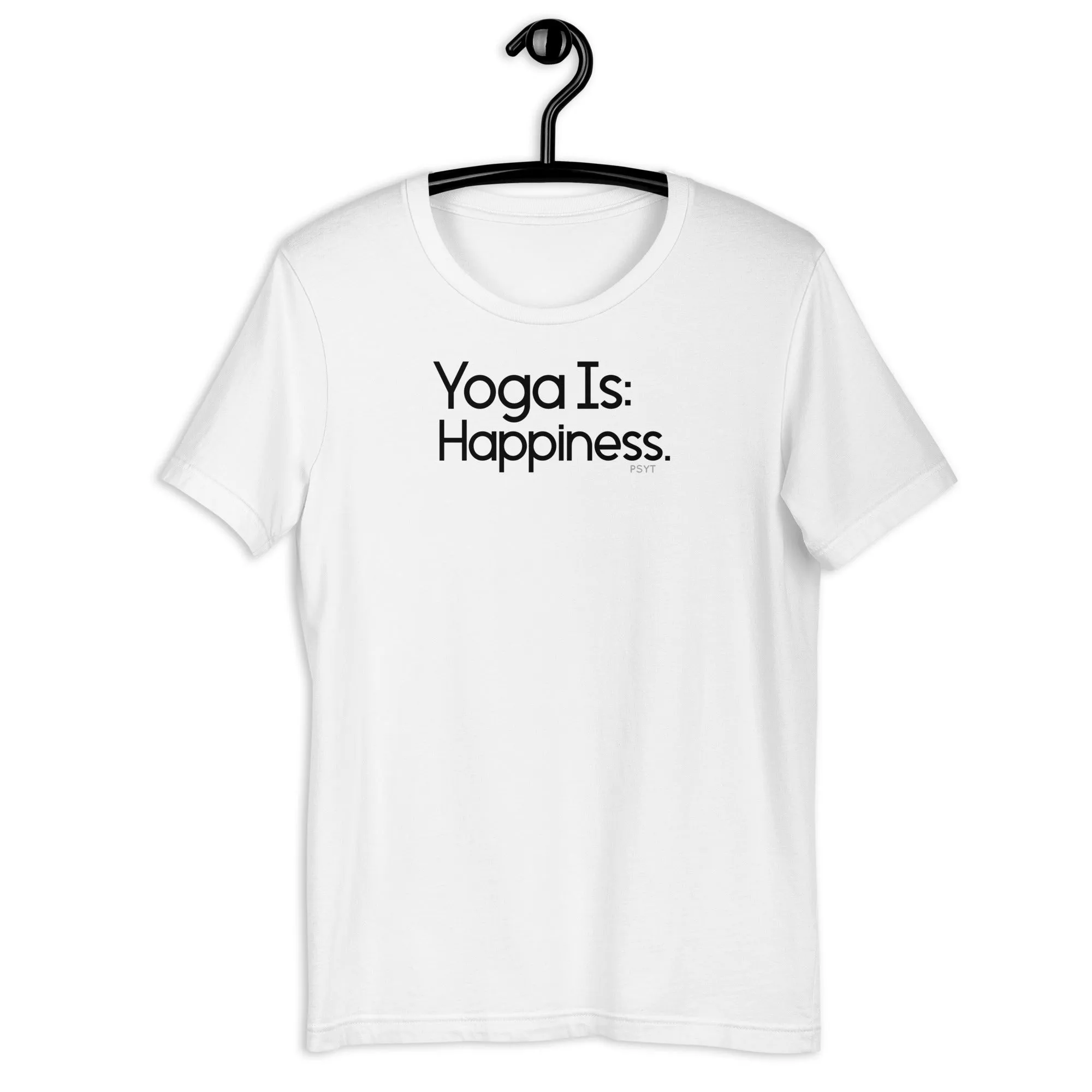 Fact: Yoga Is Happiness Light Color Shirt