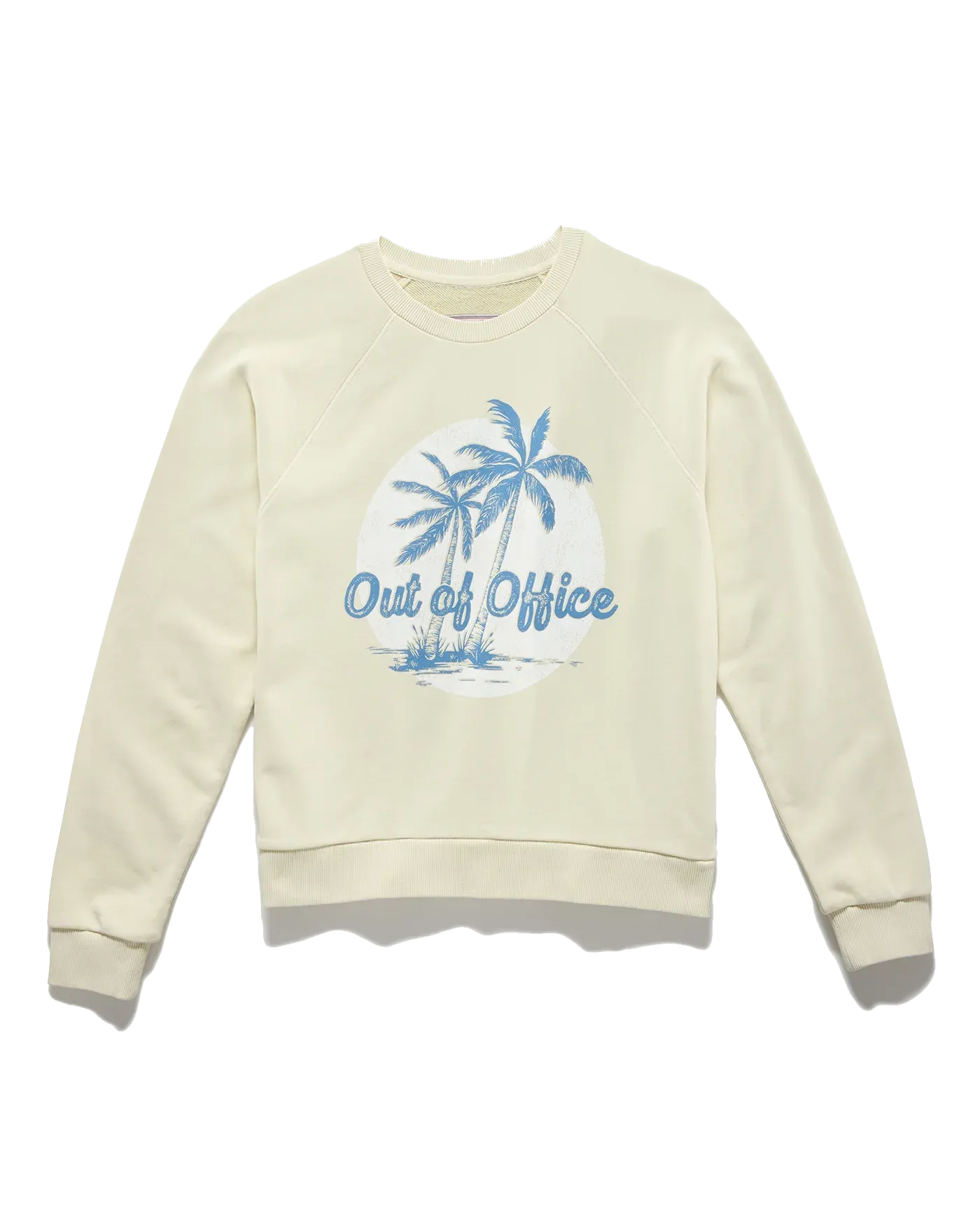 Flag & Anthem W Out Of Office Sweatshirt CREAM