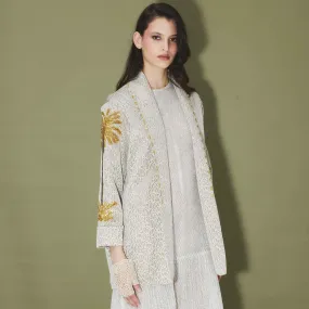 GOLD PALM HONEYCOMB GOLD JACKET
