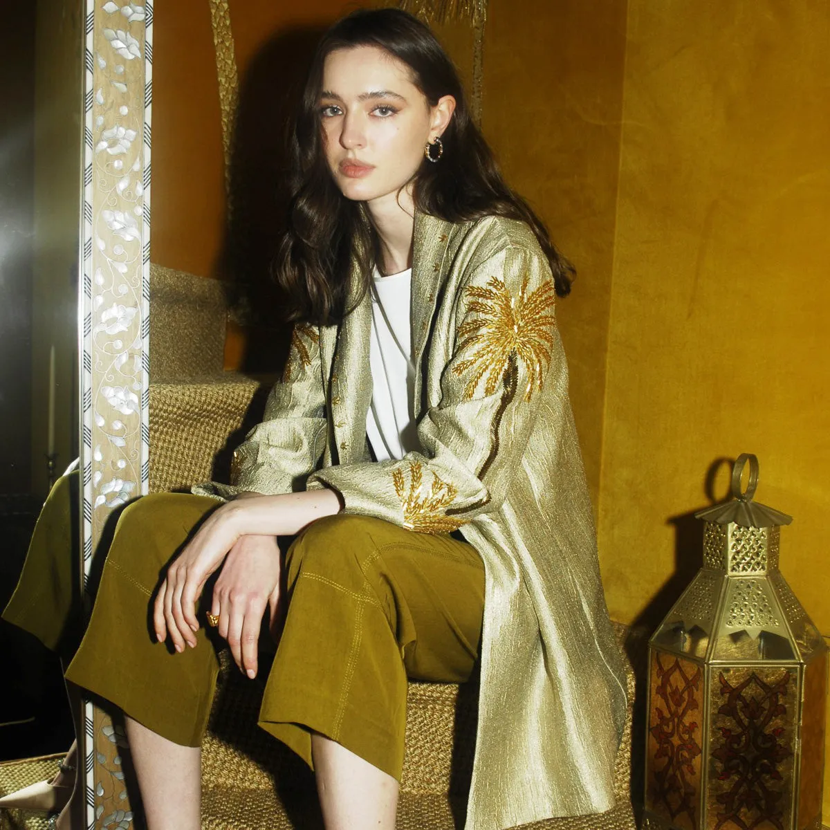 GOLDEN OASIS GOLD JACKET