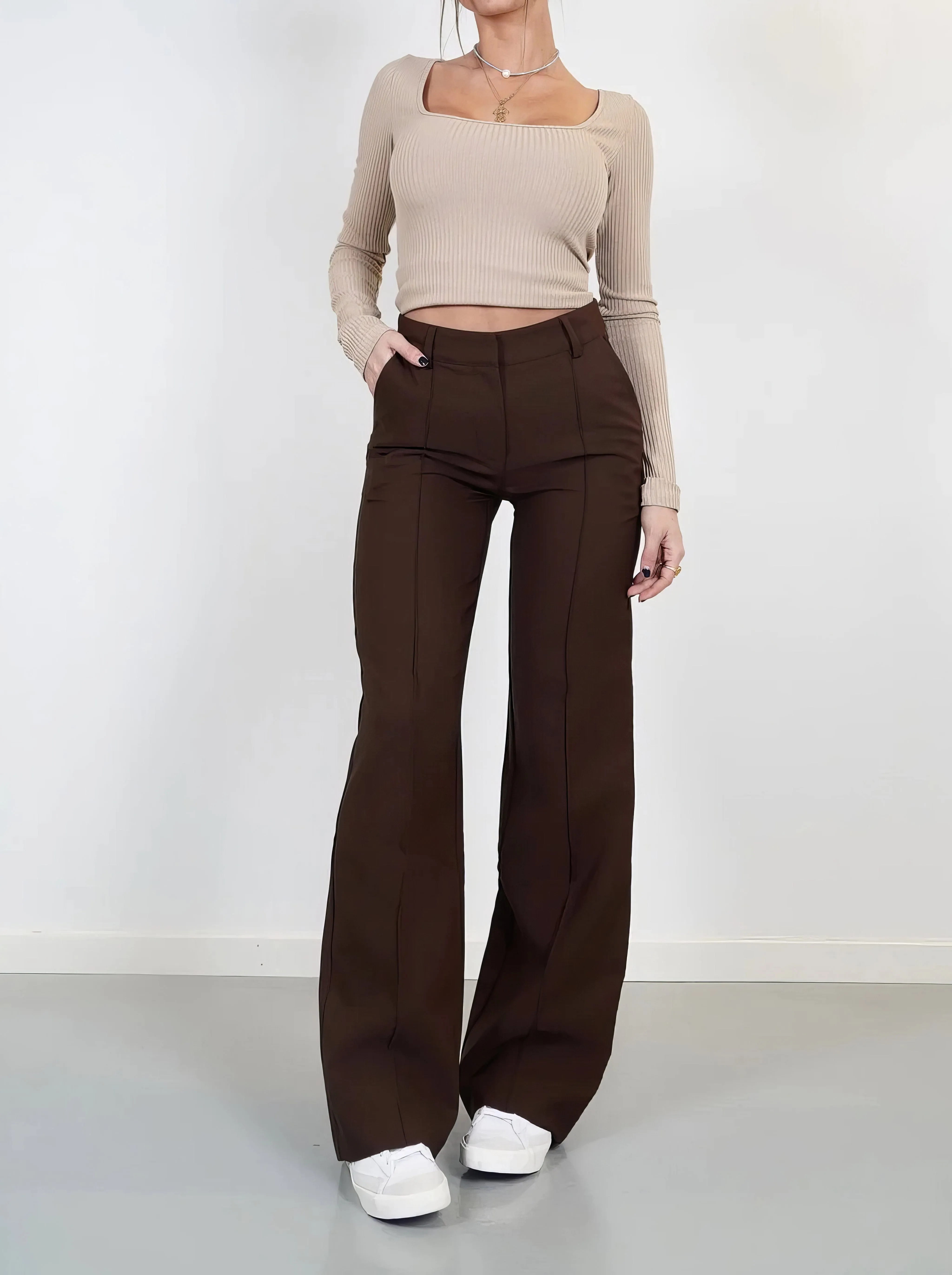 Ivyshape | Baggy Pants