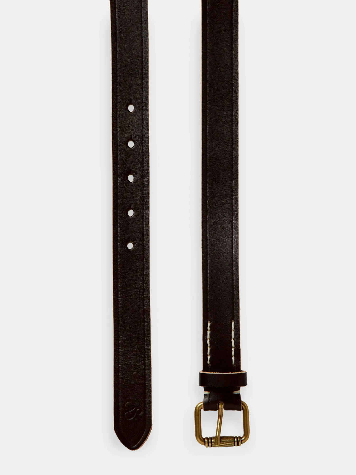 Leather belt