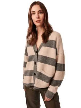 Line Phillie Striped Cardigan- Little Owl