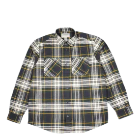 L/s Dunbar Shirt 100% Cotton H Dunbar Check, Grove