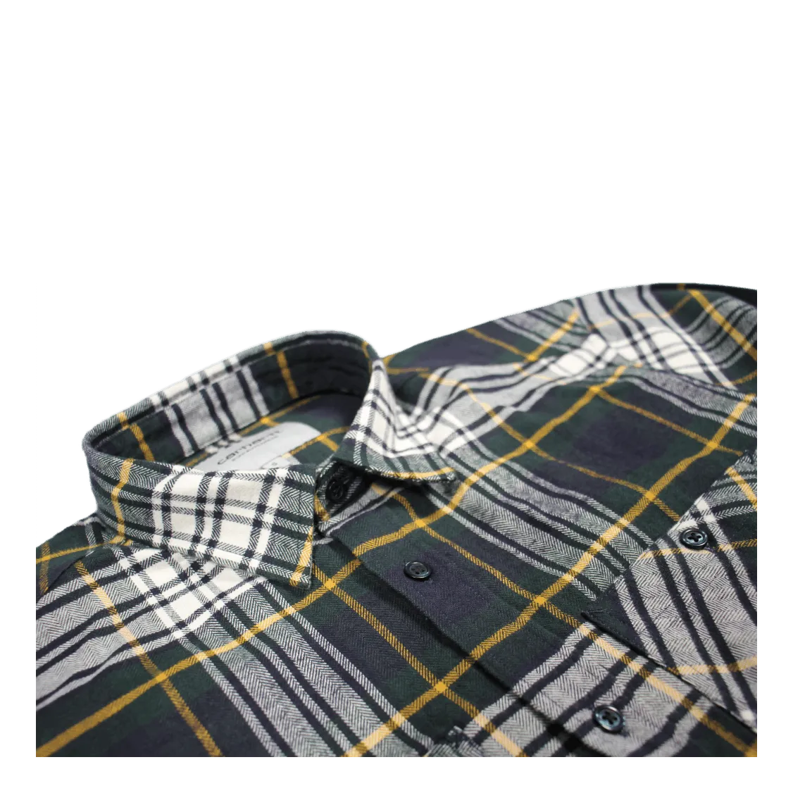 L/s Dunbar Shirt 100% Cotton H Dunbar Check, Grove