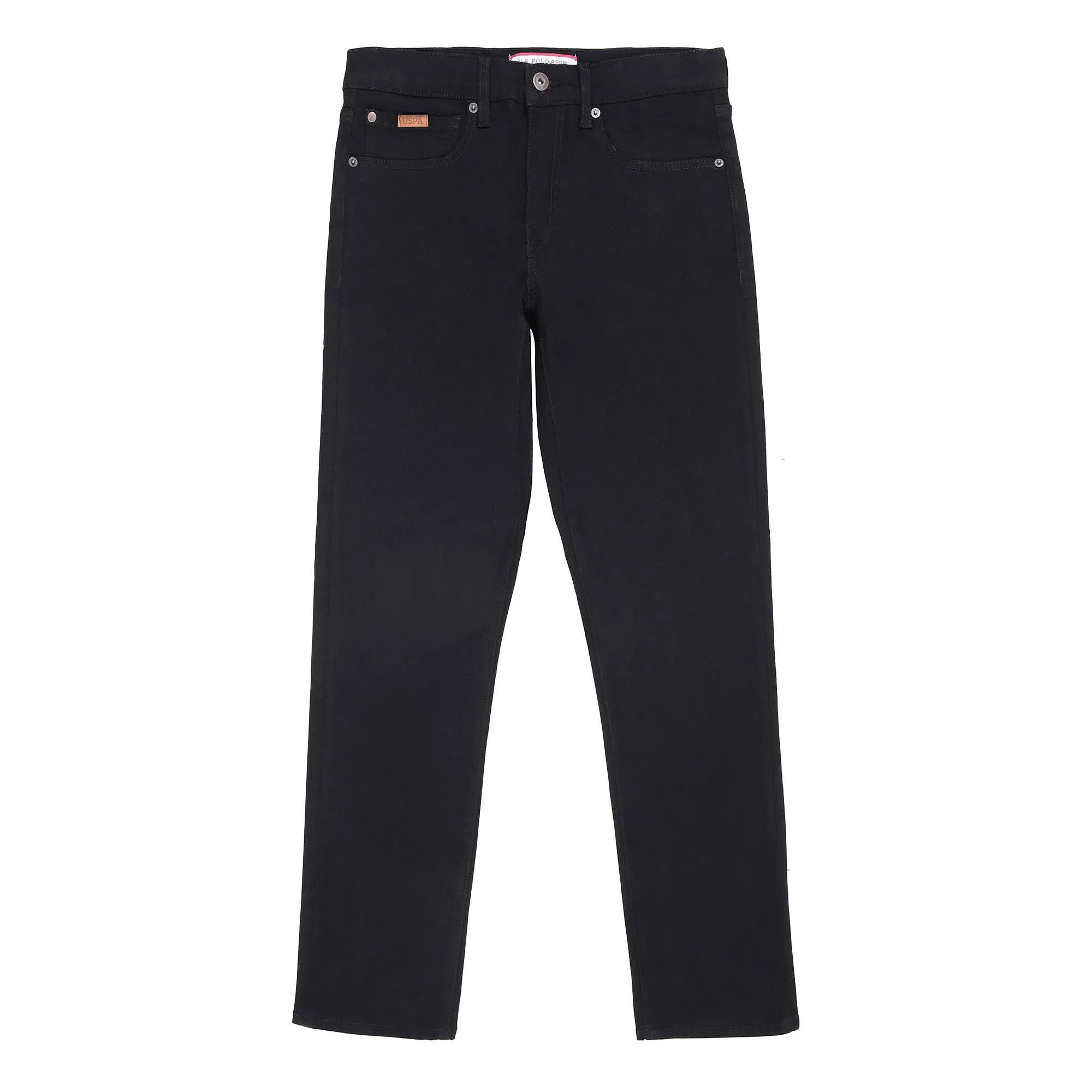 Mens 5 Pocket Slim Fit Denim Jeans in Black Wash