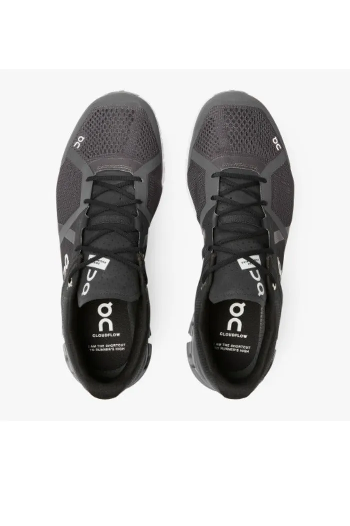 On Running Men's Cloudflow in Black/Asphalt