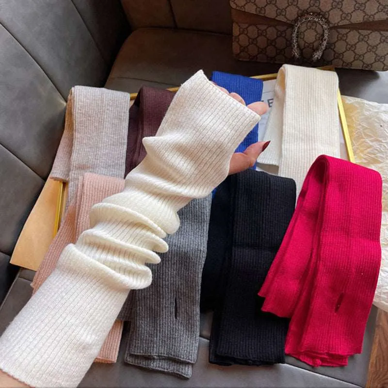 Rainbow Cozy Arm Warmers