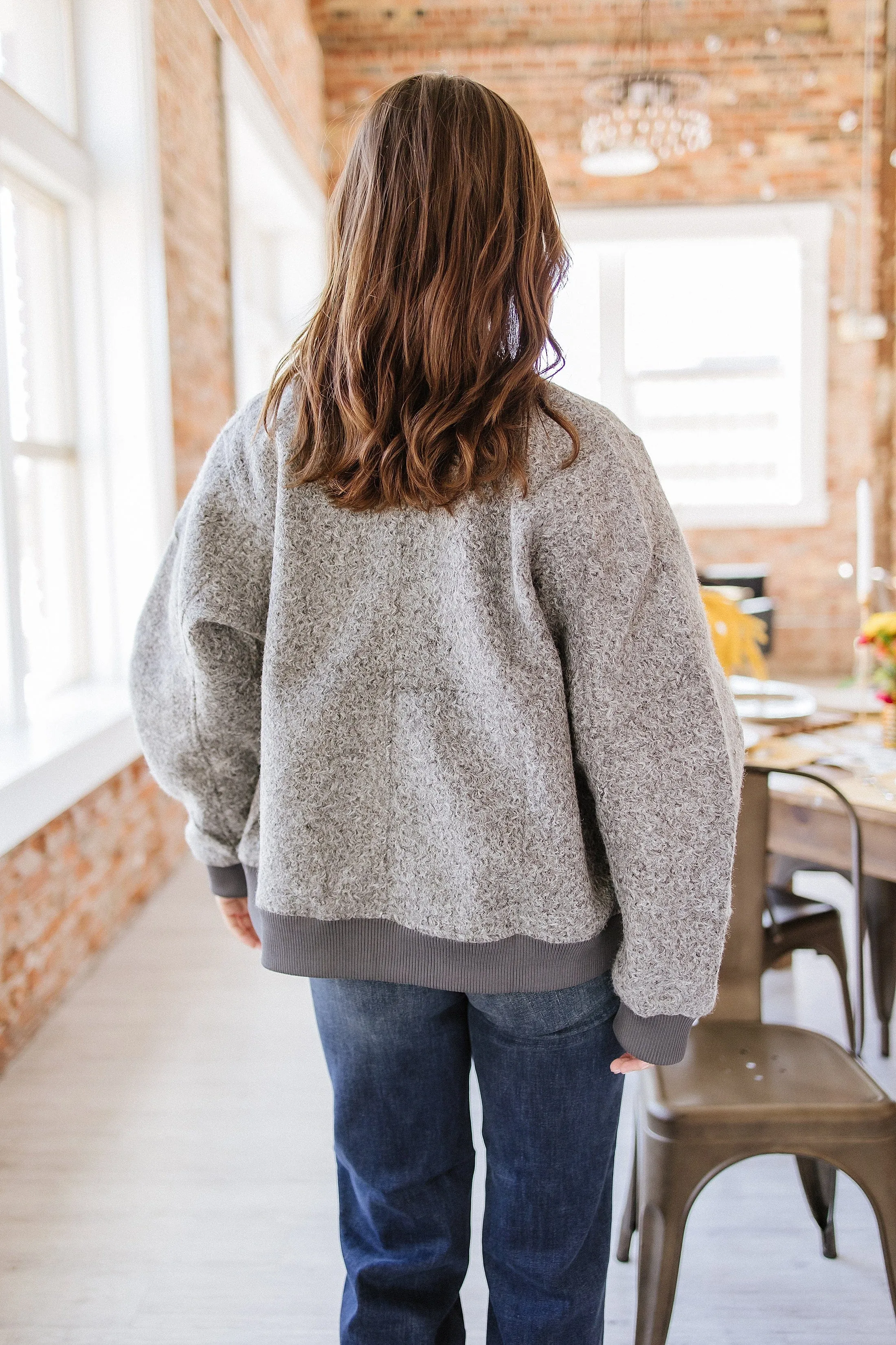SALE - Marshal Zip Up Fuzzy Jacket | S-XL