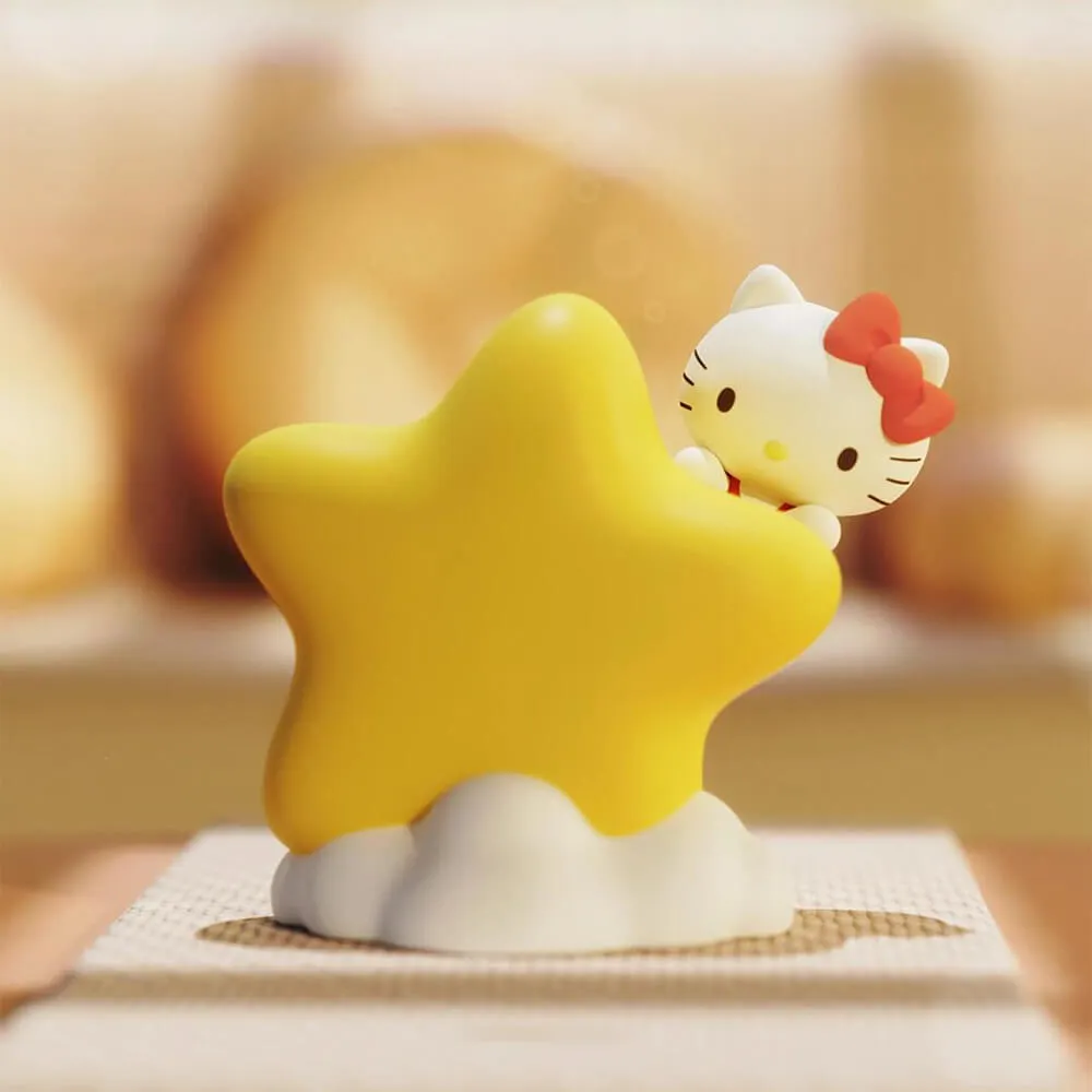 Sanrio Character Peeking Behind Star Mini Lights