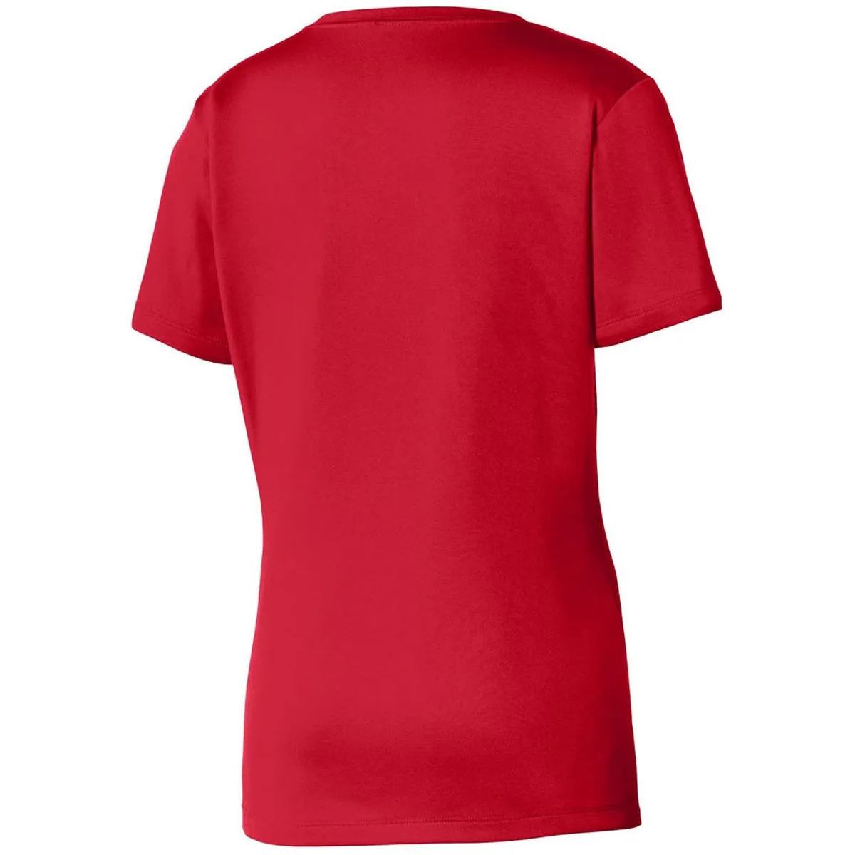 Sport-Tek Women's Deep Red PosiCharge Tough Tee