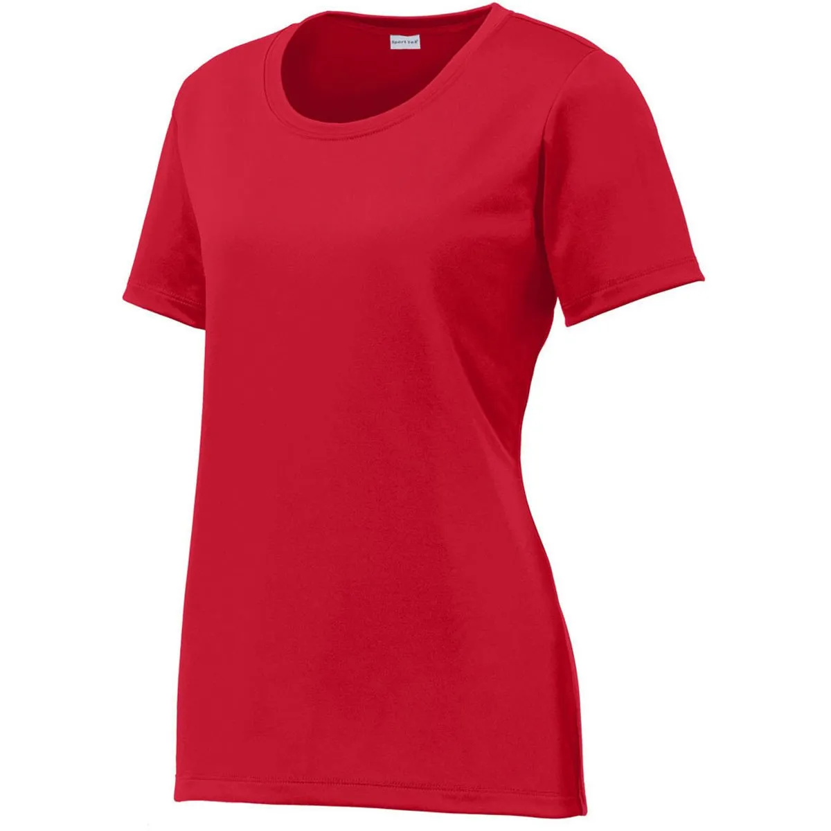 Sport-Tek Women's Deep Red PosiCharge Tough Tee