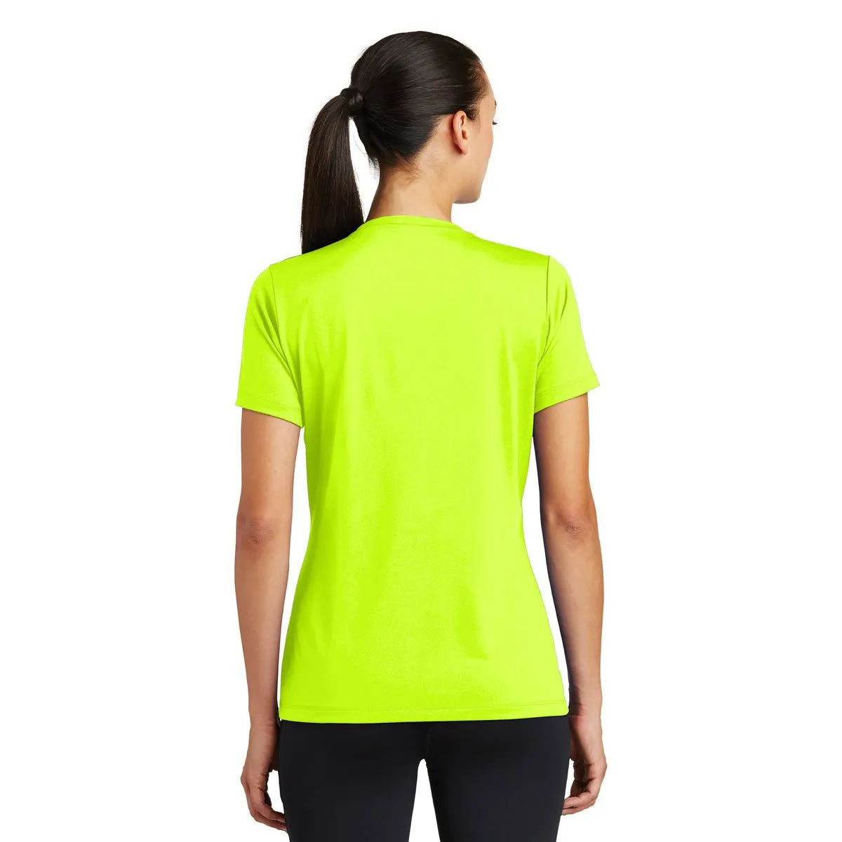 Sport-Tek Women's Neon Yellow PosiCharge Tough Tee