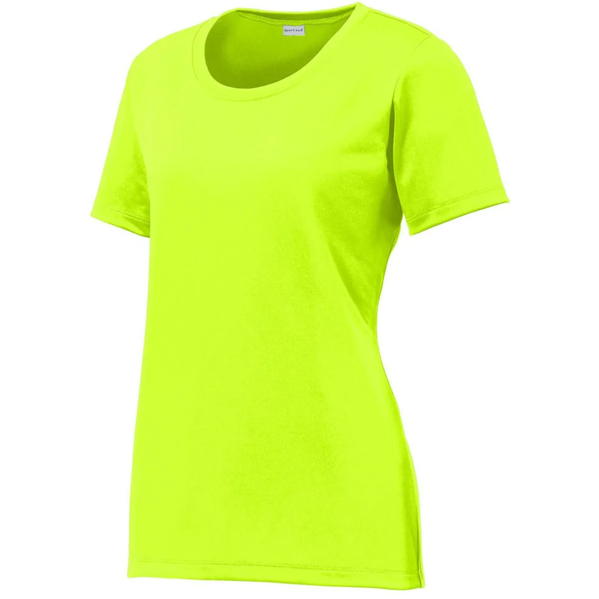 Sport-Tek Women's Neon Yellow PosiCharge Tough Tee