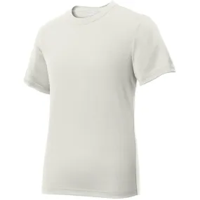 Sport-Tek Youth Silver PosiCharge Tough Tee