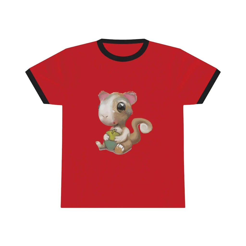 Squirrel Unisex Ringer Tee