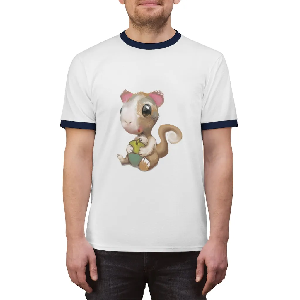 Squirrel Unisex Ringer Tee