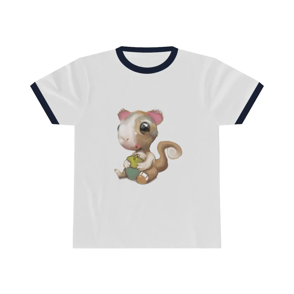 Squirrel Unisex Ringer Tee