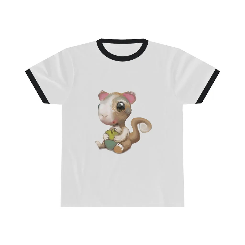Squirrel Unisex Ringer Tee