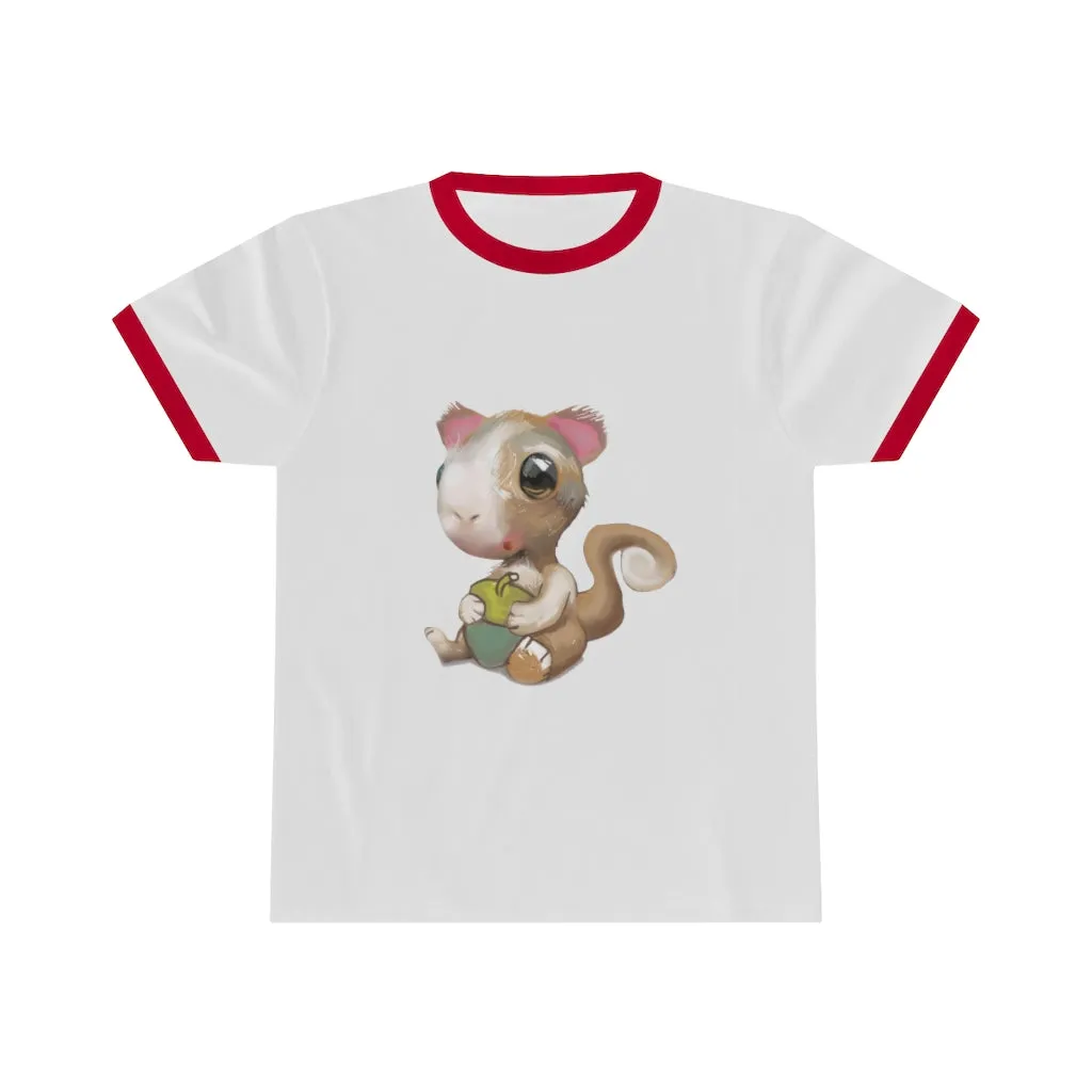 Squirrel Unisex Ringer Tee