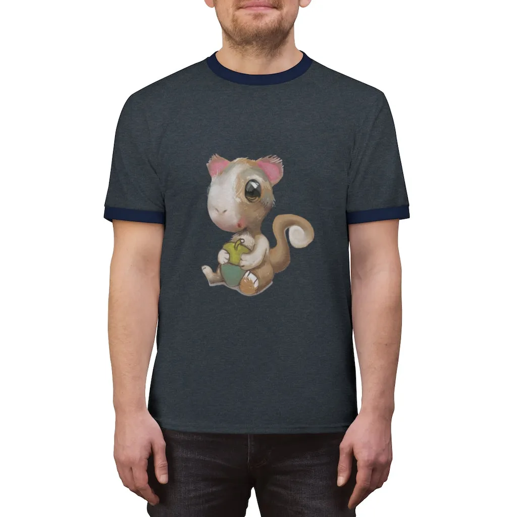 Squirrel Unisex Ringer Tee