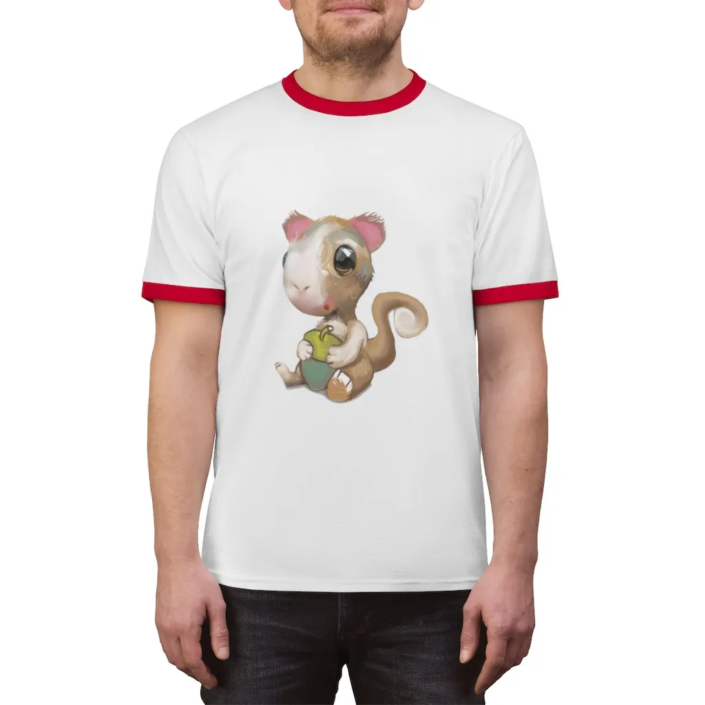 Squirrel Unisex Ringer Tee