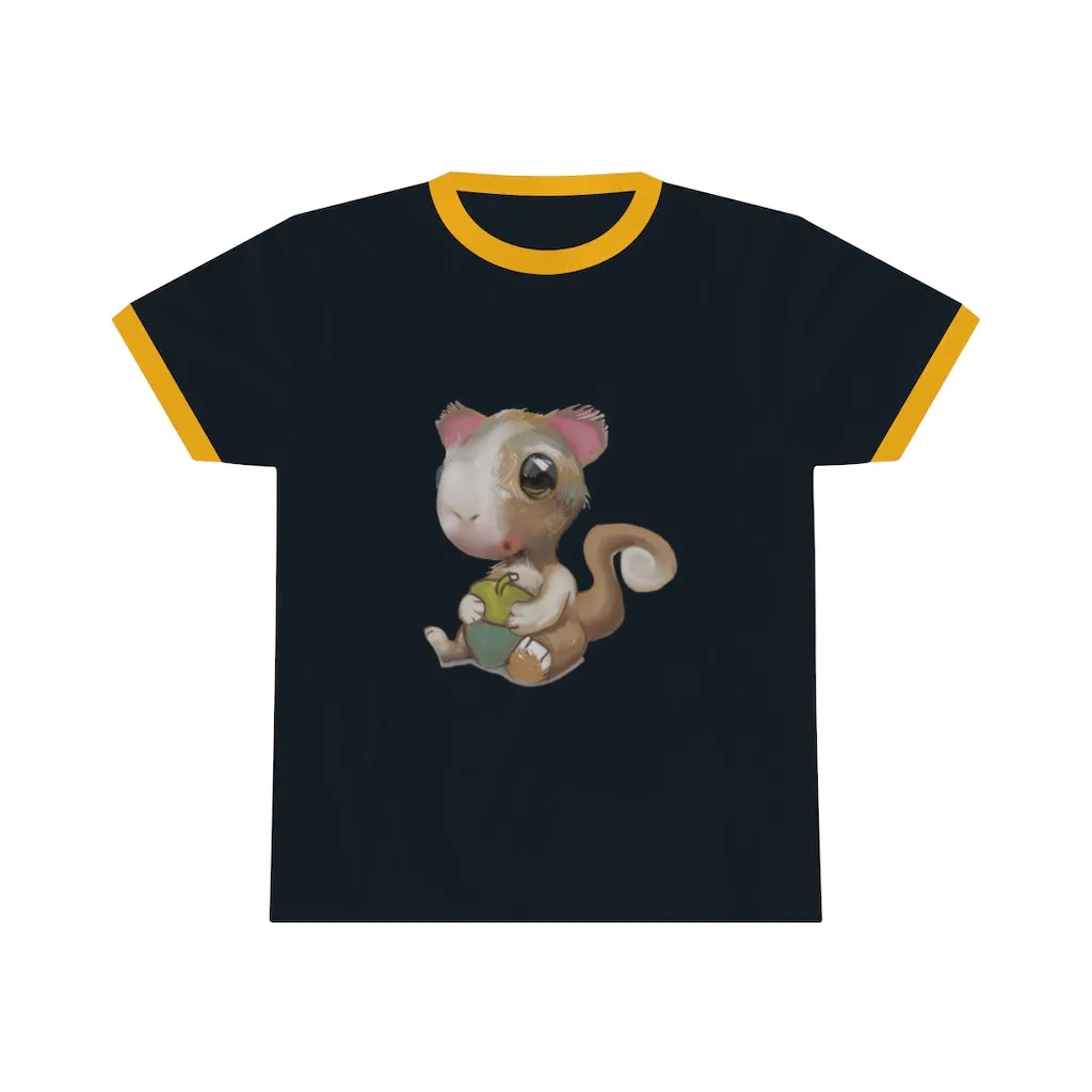 Squirrel Unisex Ringer Tee